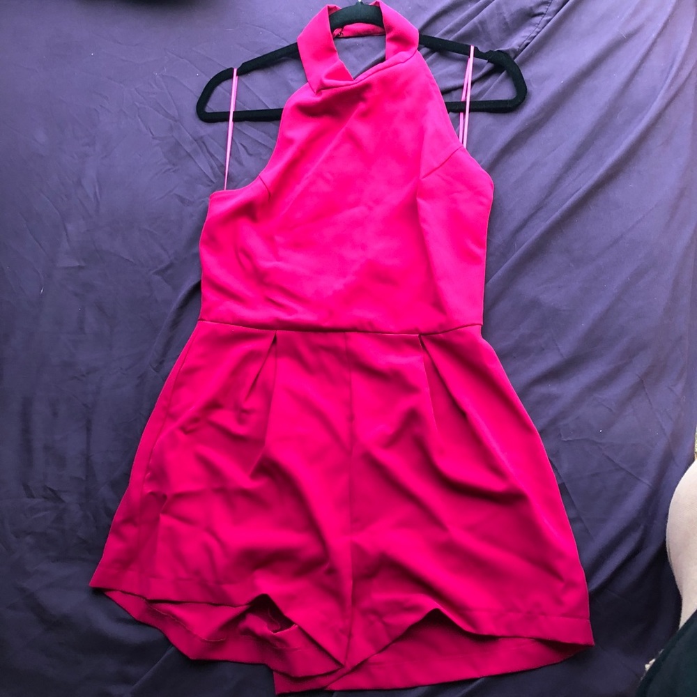 Pink romper